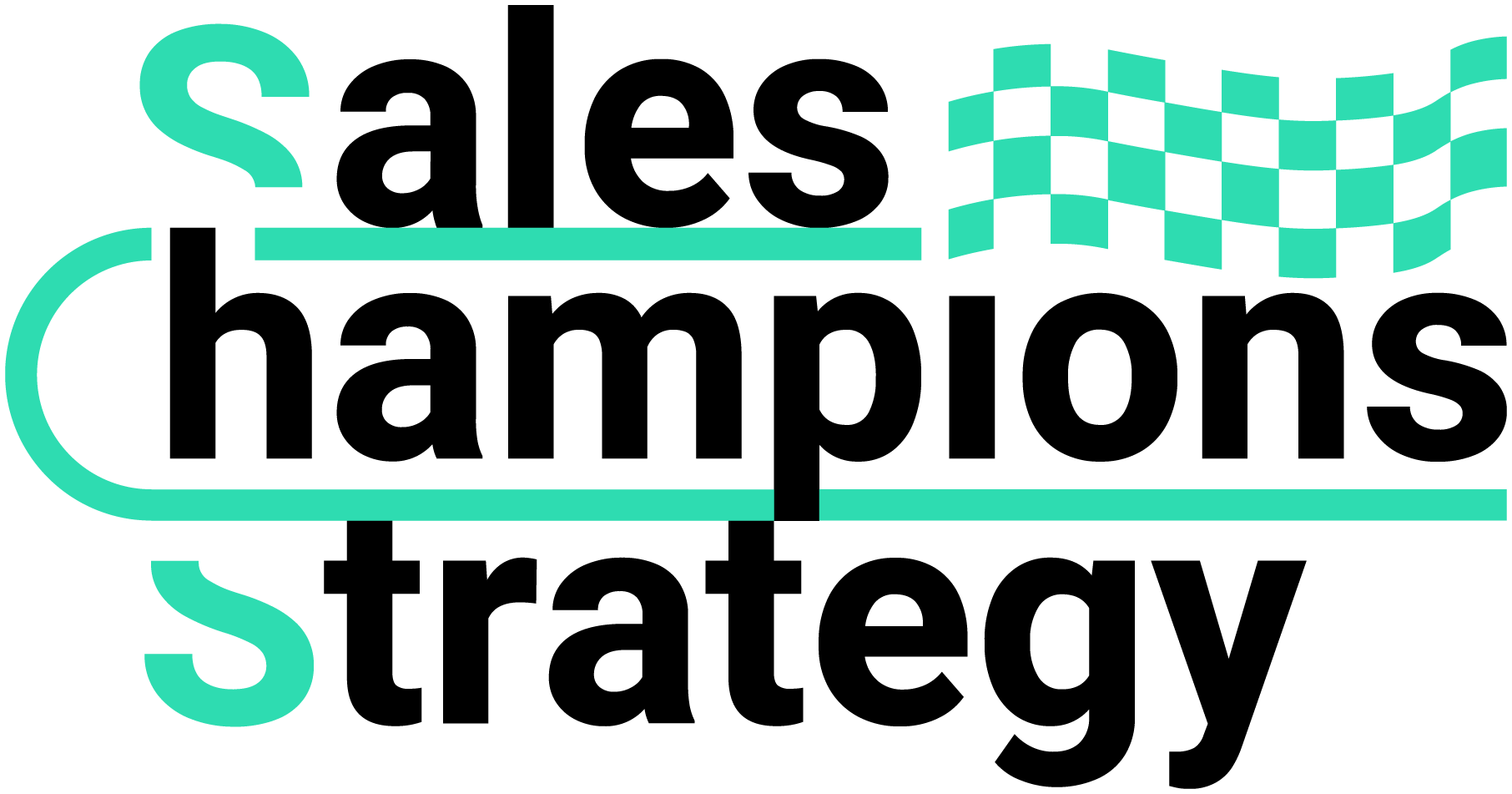 SCS Logo schwarz mint
